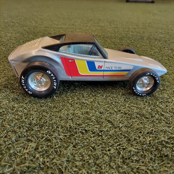 Vintage Race Car Hot Rod Vehicle Race Team Nylint Car and Trailer - Picture 5 of 9